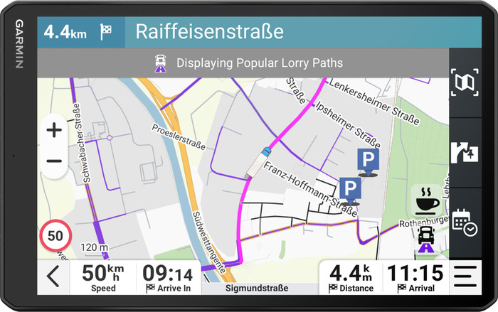 Garmin Dezl LGV1020 Truck Europe + South Africa front