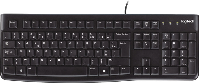 Logitech K120 Wired Keyboard AZERTY Main Image