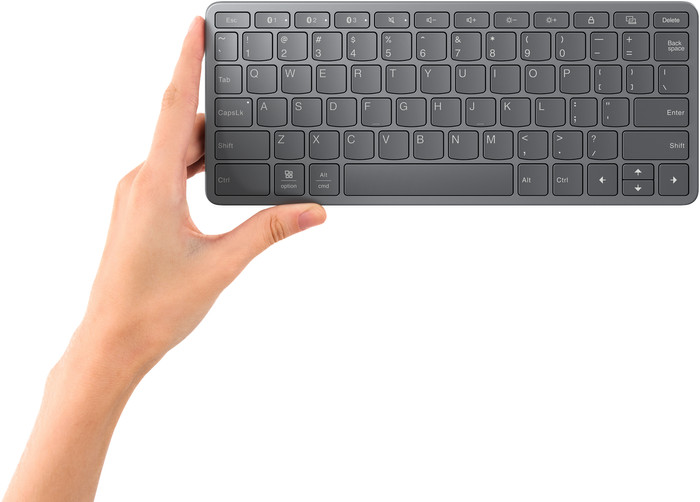 Lenovo Multi-Device Wireless Keyboard AZERTY product in use