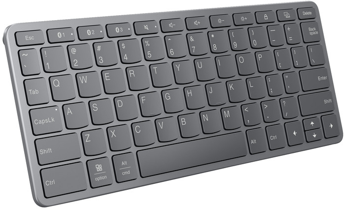 Lenovo Multi-Device Wireless Keyboard AZERTY left side