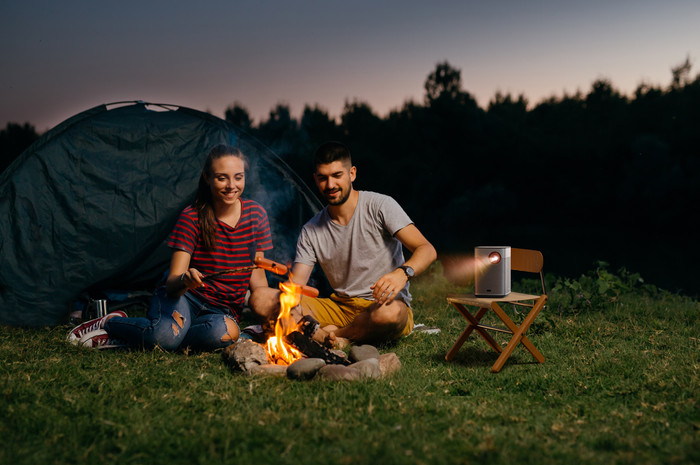 XGIMI Halo+ GTV product in use