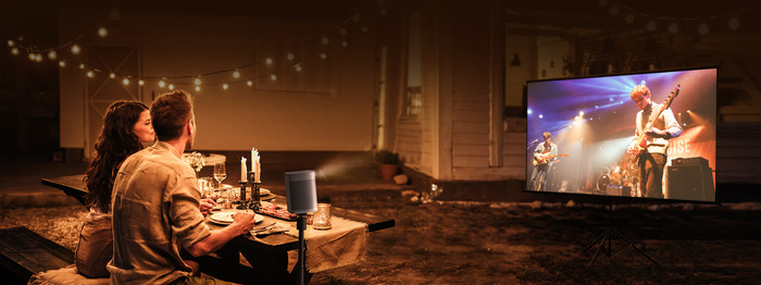 XGIMI Halo+ GTV product in use