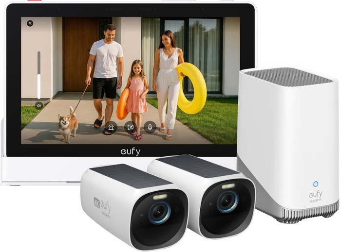 eufyCam 3 Duo Pack + Smart Display E10 Main Image