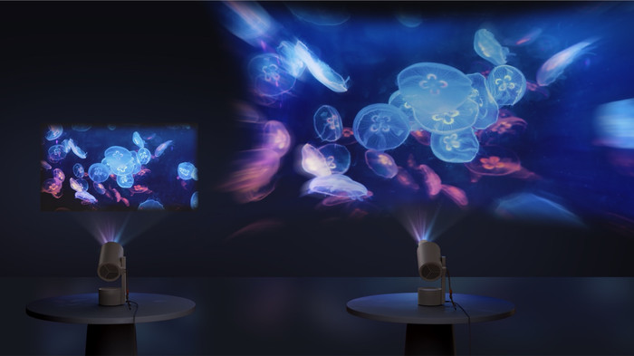 XGIMI Mogo 3 Pro product in gebruik