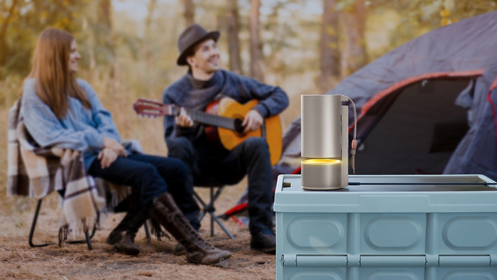 XGIMI Mogo 3 Pro product in gebruik