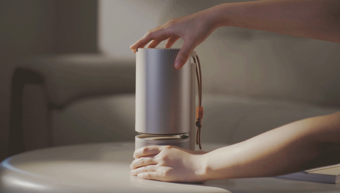 XGIMI Mogo 3 Pro product in gebruik