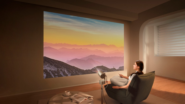 XGIMI Mogo 3 Pro product in gebruik