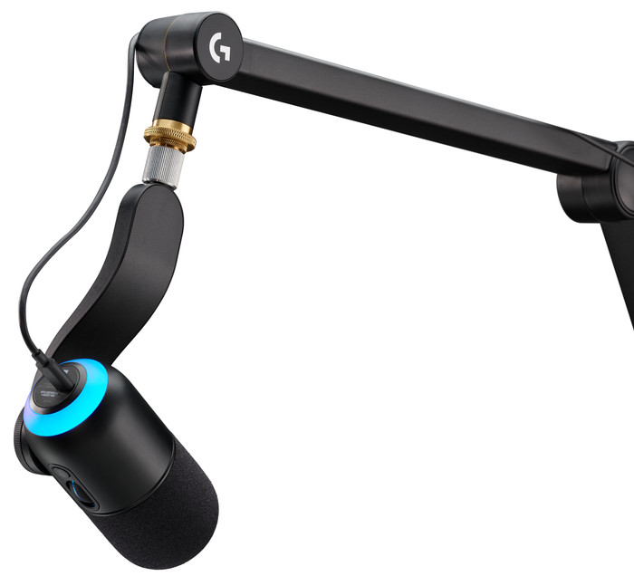 Logitech G Yeticaster GX Dynamic RGB LIGHTSYNC rechterkant