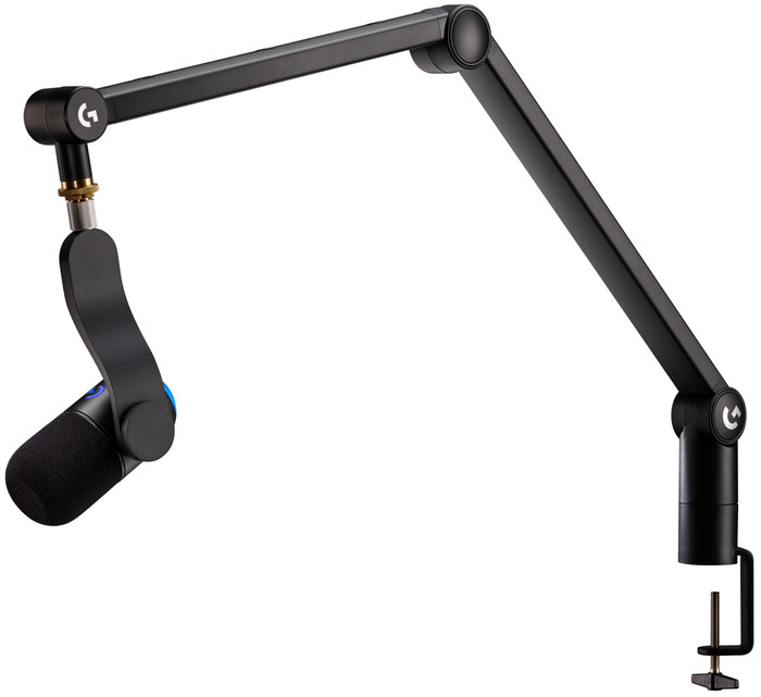 Logitech G Yeticaster GX Dynamic RGB LIGHTSYNC linkerkant