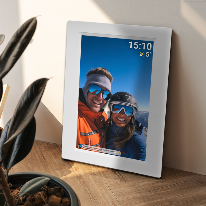 Denver PFF-1015 Blanc produit à l'usage