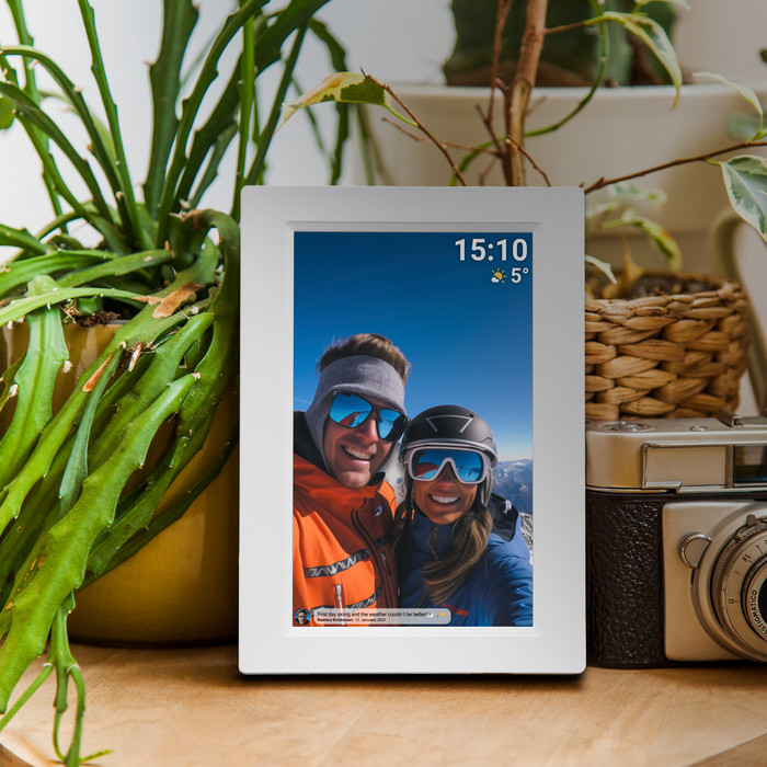 Denver PFF-1015 Blanc produit à l'usage