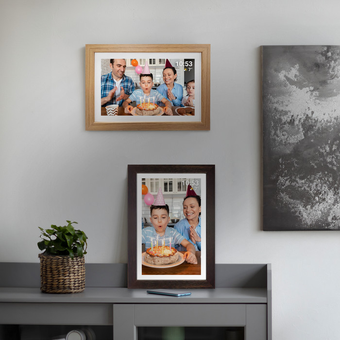 Denver PFF-1543 Dark Wood produit à l'usage