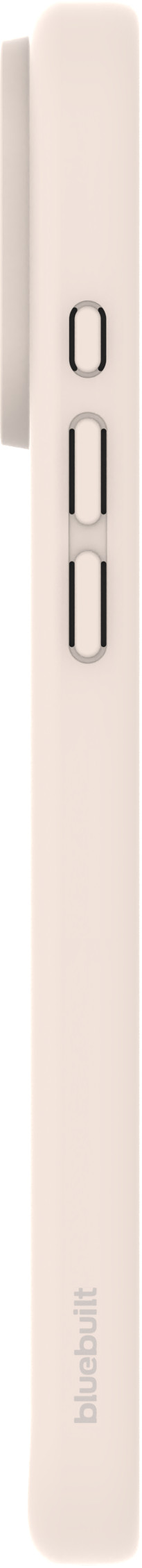 BlueBuilt Protective Back Cover Apple iPhone 17 Pro Max Beige linkerkant