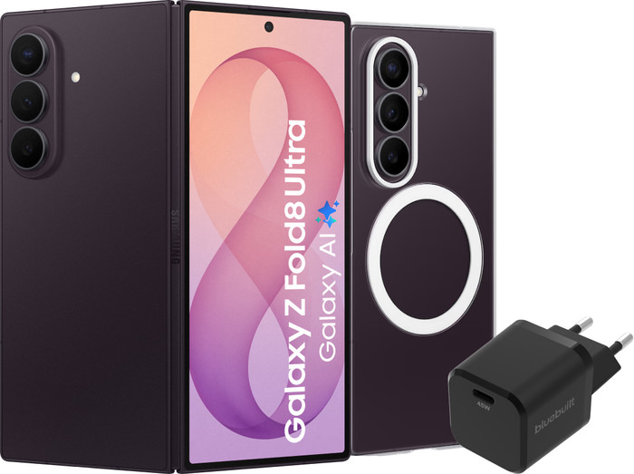 Samsung Galaxy Z Fold 8 Ultra 256 Go Mauve 5G + Pack d'Accessoires Main Image