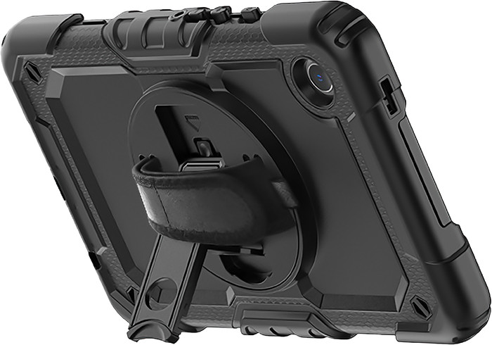 Just in Case Samsung Galaxy Tab A11 Plus Shockproof Case Zwart achterkant