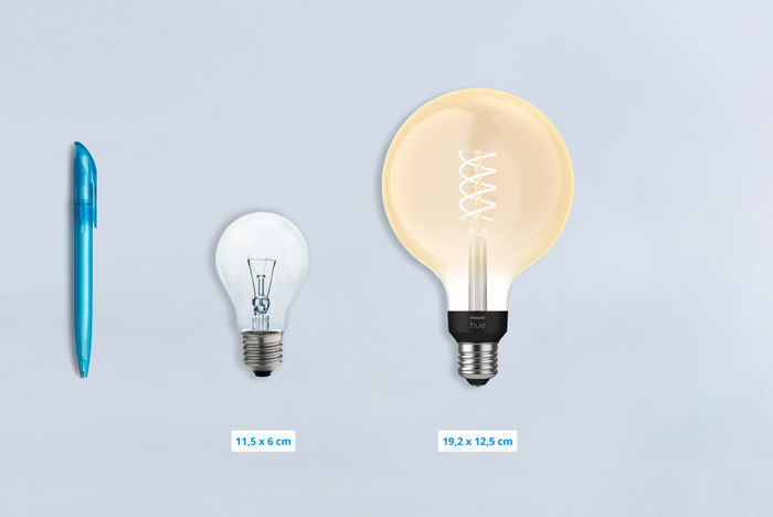 Philips Hue Filament Light White Globe XL E27 - 2023 visual Coolblue 1