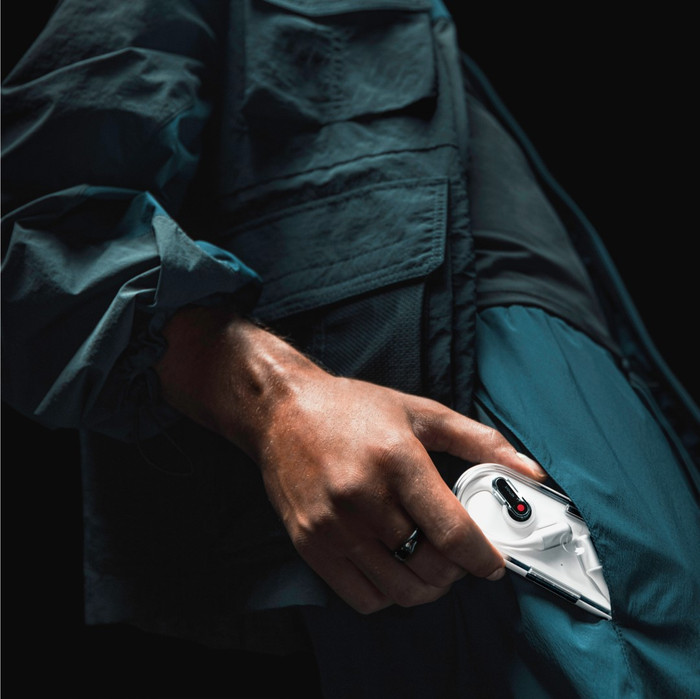 Nothing Ear (open) White product in use