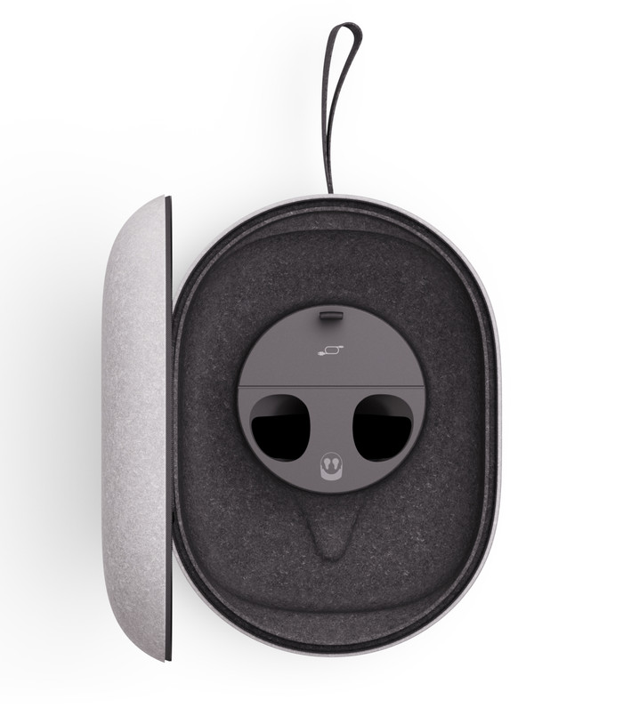 Meta Quest 3 and 3S Travel Case inside