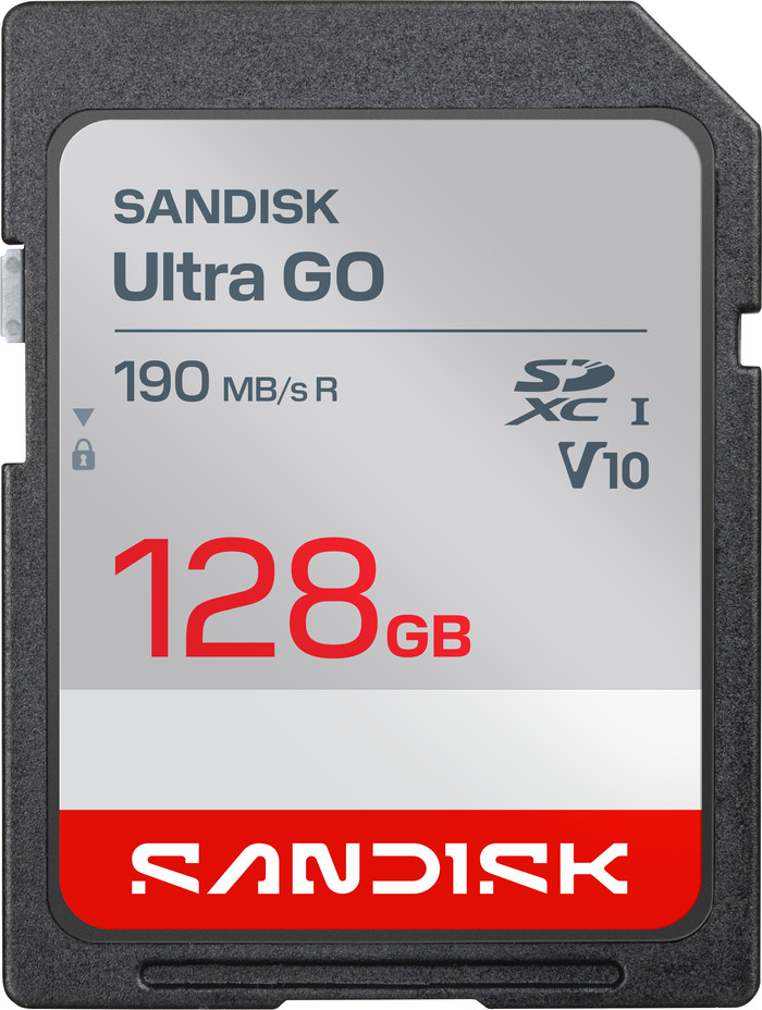 SANDISK Ultra GO SDXC 128GB 190MB/s Main Image