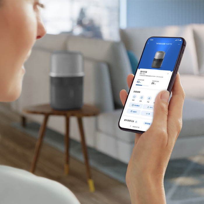 Philips 5000 Series HU5710/03 product in use