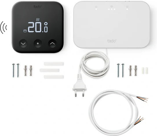 Tado Smart Thermostat X Starter Pack Wireless + 10 Radiator Knobs detail