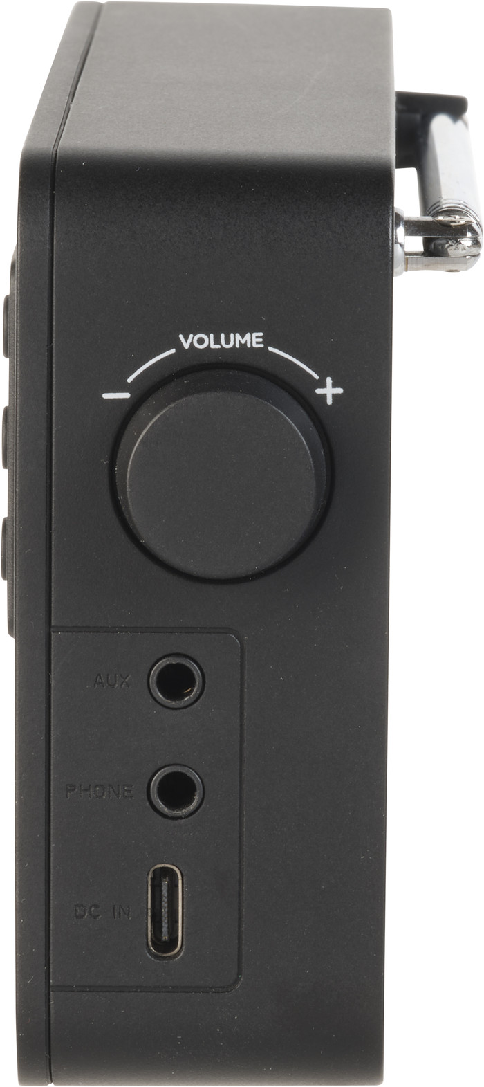 Denver DAB-57 Zwart linkerkant