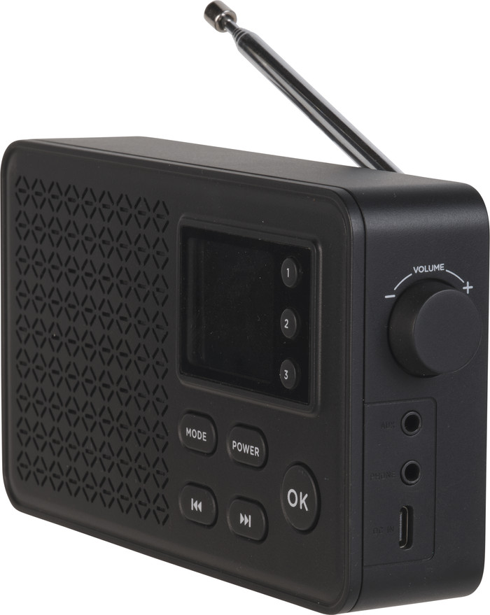 Denver DAB-57 Zwart rechterkant