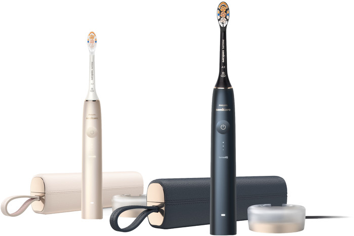 Philips Sonicare Prestige 9900 Blue and Cream Duo Pack Main Image