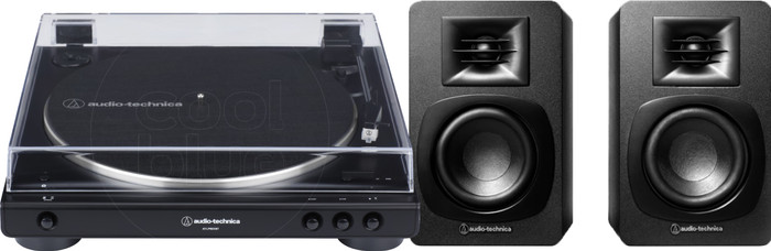 Audio-Technica AT-LP60XBTBK + Audio-Technica ATH-SP3X Noir Main Image