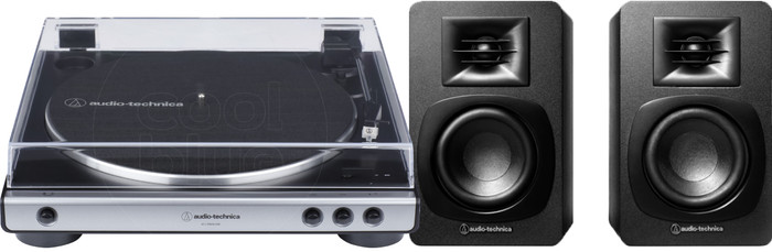 Audio-Technica AT-LP60XUSBGM + Audio-Technica ATH-SP3X Black Main Image