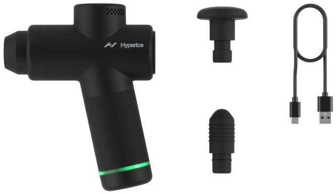 Hyperice Hypervolt Go 2 Zwart detail