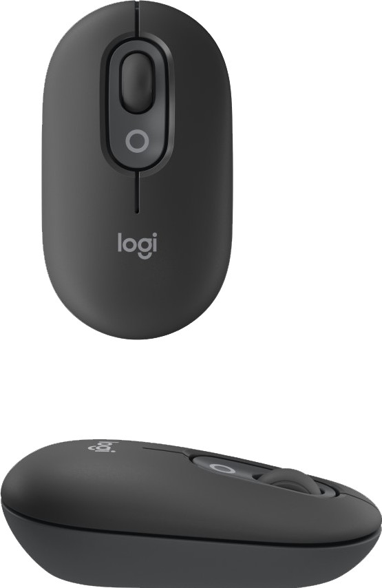 Logitech Pop Draadloze Muis Zwart detail