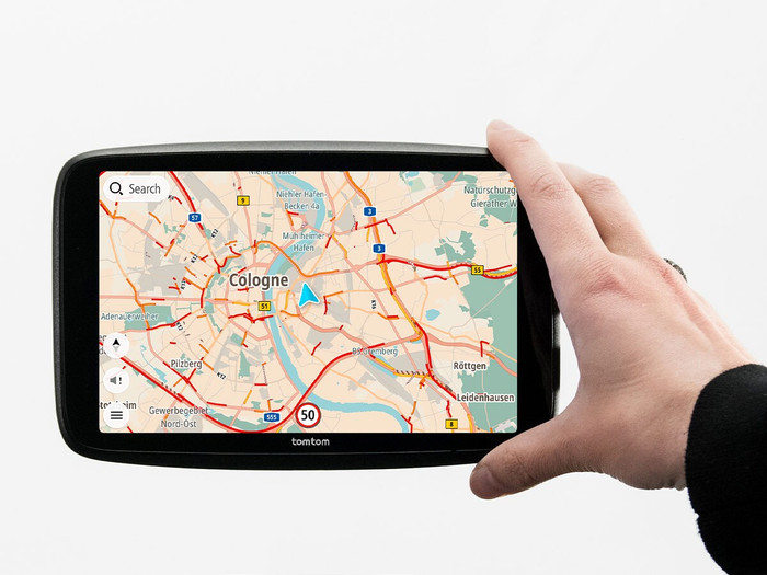 TomTom Go Navigator 7 Europa product in gebruik