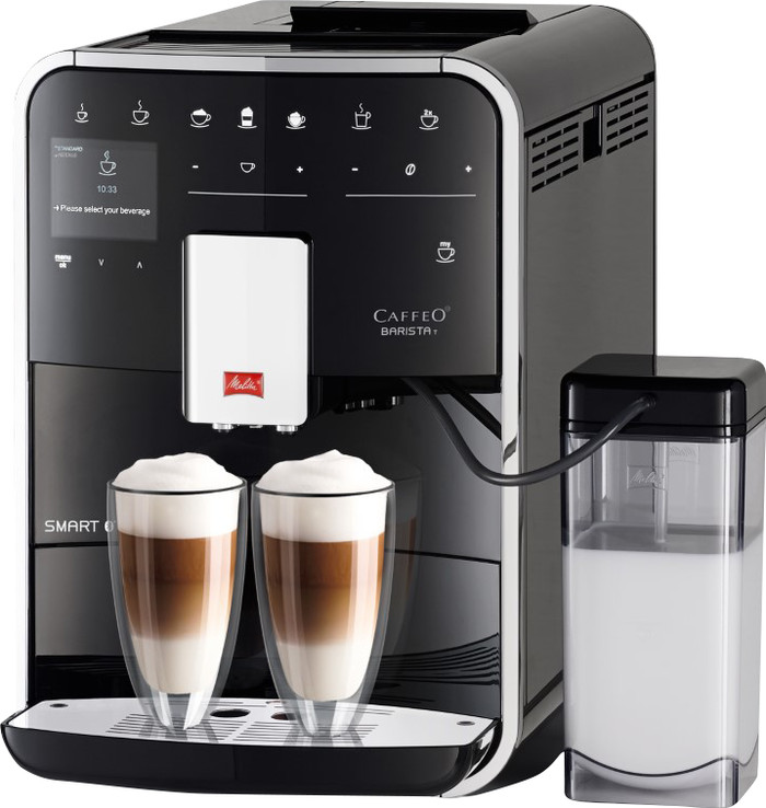 Melitta F830-102 Barista T Smart Noir côté droit