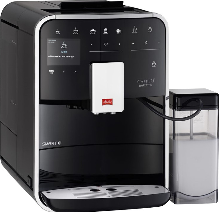 Melitta F830-102 Barista T Smart Noir côté gauche