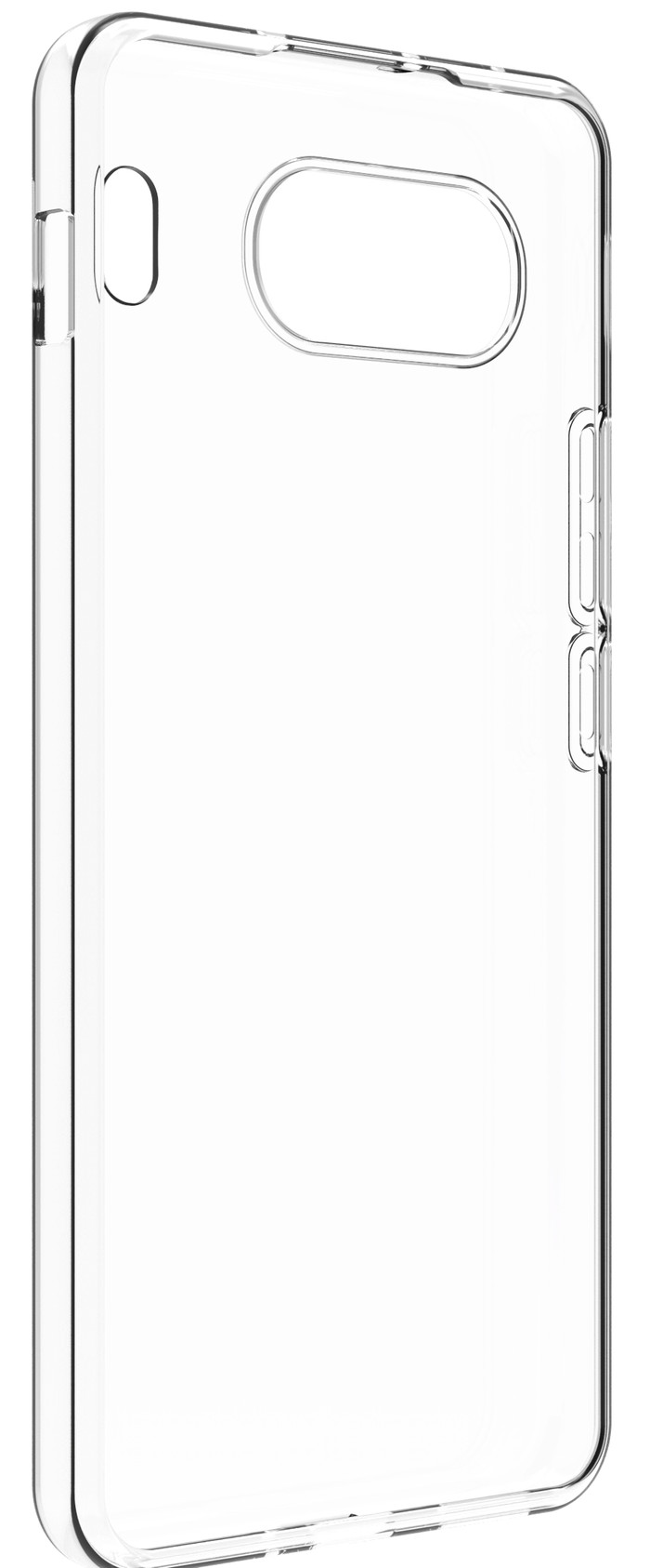BlueBuilt Back Cover Oneplus Nord 4 Transparant linkerkant
