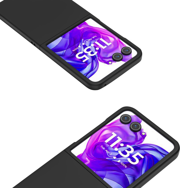 Just in Case Motorola Razr 50 Ultra Hard Case Noir avant