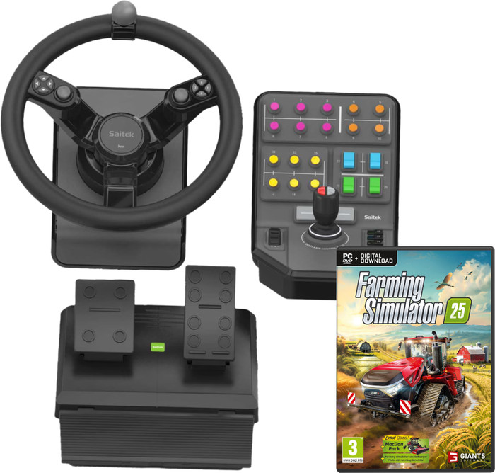 Farming Simulator 25 PC + Manette Saitek Farm Sim Main Image