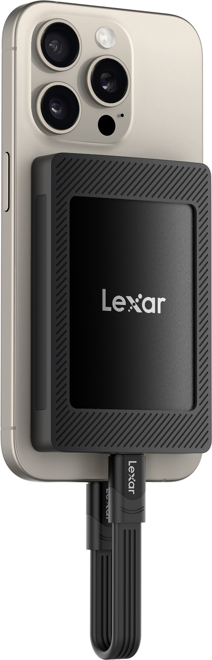 Lexar SL500M MagSafe Portable SSD 2 To produit à l'usage