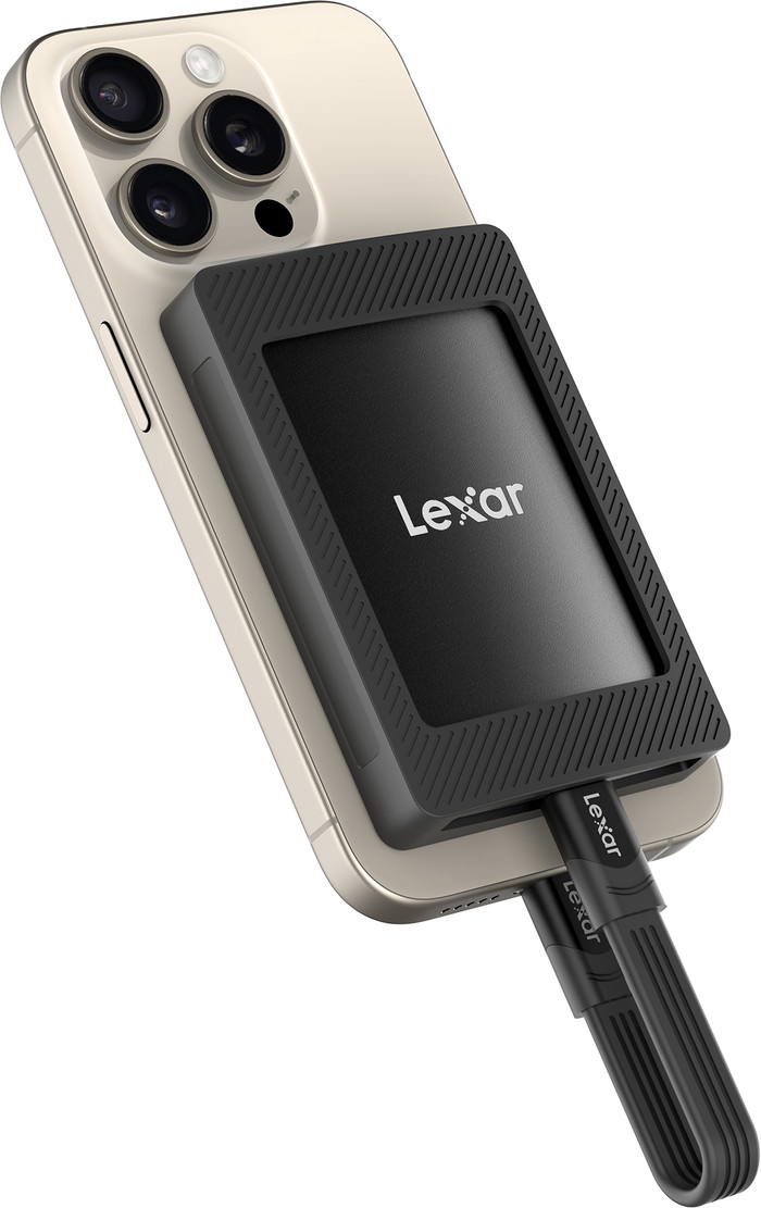 Lexar SL500M MagSafe Portable SSD 1 To produit à l'usage