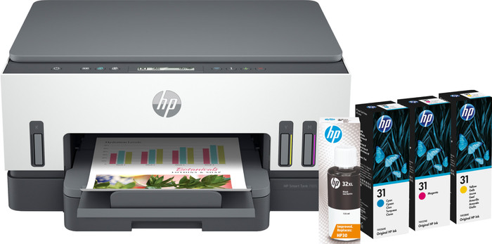 HP Smart Tank 7005 + 1 Set Extra Ink Bottles Main Image