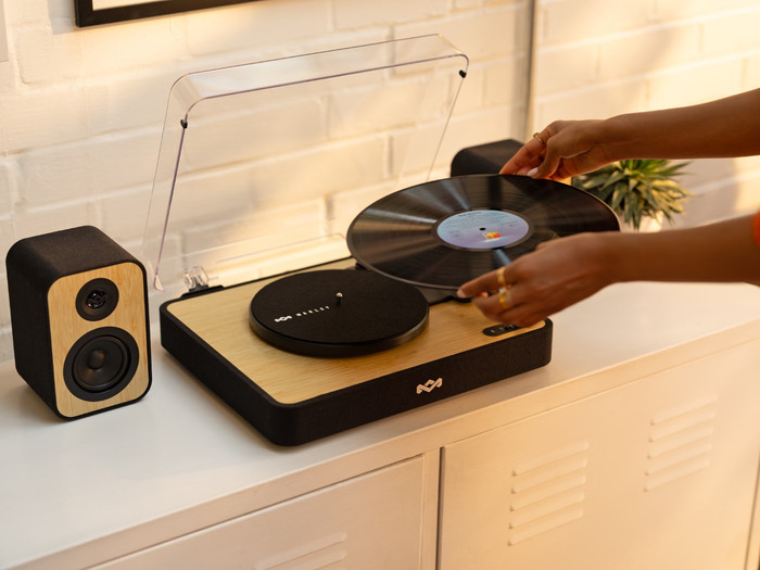 House of Marley Revolution BT with Speakers product in use