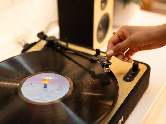 House of Marley Revolution BT with Speakers product in use