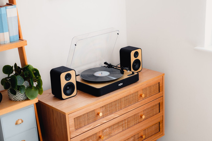 House of Marley Revolution BT with Speakers product in use