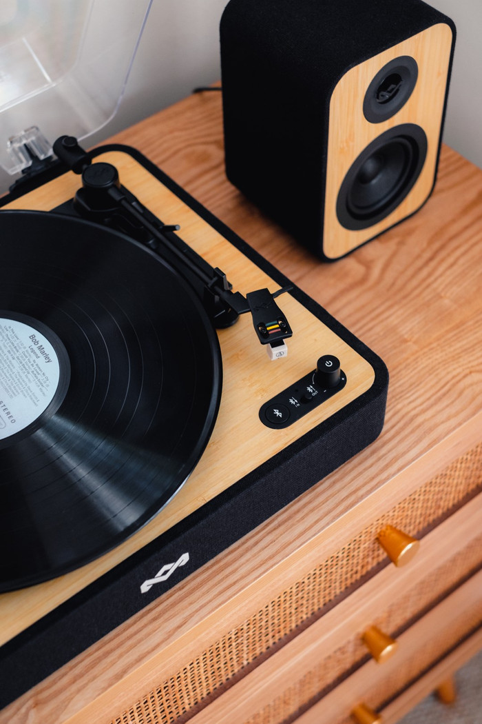 House of Marley Revolution BT with Speakers product in use