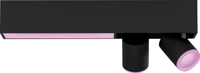 Philips Hue Centris Spot Monté en Surface White and Color - Noir - Rectangle - 2 spots Main Image