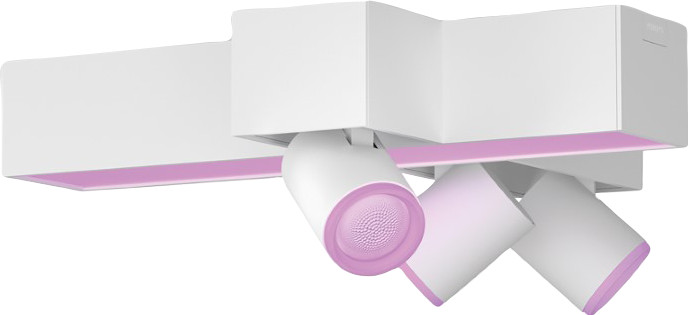 Philips Hue Centris Spot Monté en Surface White and Color - Blanc - En croix - 3 spots Main Image