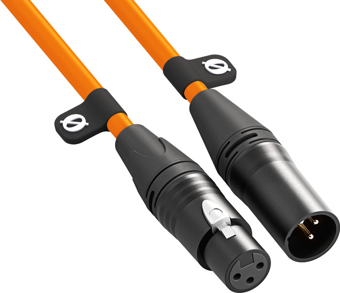 RØDE XLR3M Orange detail