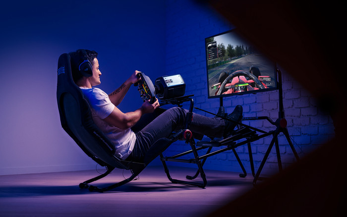 Next Level Racing Formula Lite Pro Cockpit product in use