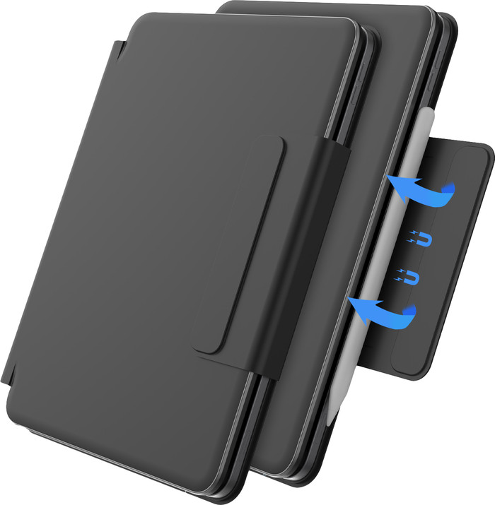 BlueBuilt Apple iPad Air (2024) 11 Pouces Étui Clavier AZERTY Noir détail